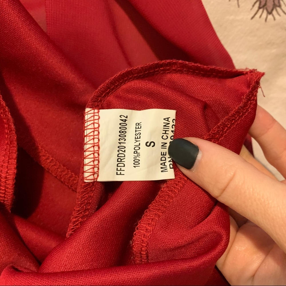 Red Tobi Racerback Dress - Picture 4 of 4